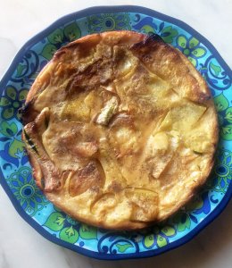 Photo of Fainè (chickpea cake) with Roasted Zucchini Recipe